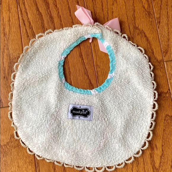 Mud pie | ornate fish fancy bib. - Picture 2 of 4